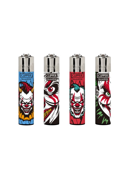 Mecheros Clipper Lovely Clowns bandeja 48